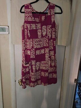 Back East Brand Women's Mini Tiki shift